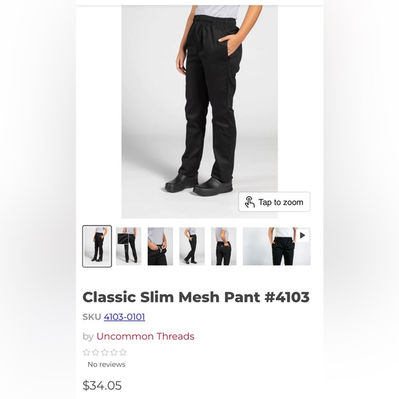 Chefwear work pants | Like new - Picture 5 of 5